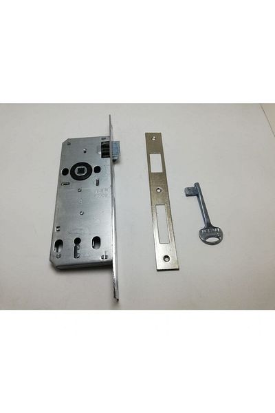 Tursan Recessed Lock 23 Mm Square Mirrored 40 Mm