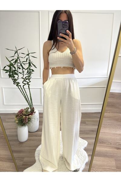 Nisan BELİ LASTİKLİ BOL PAÇA ПАНТАЛОНИ