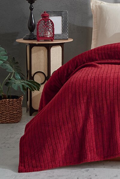 Cotonila Comfy | Çizgili Wellsoft Tek Kişilik Battaniye