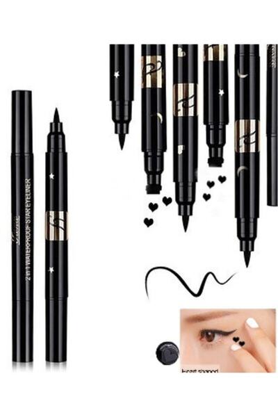 LİZAGOLD Double Ended Heart Patterned Eyeliner