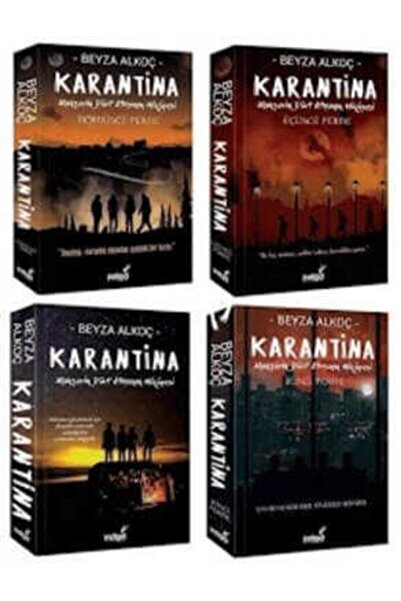 İndigo Kitap Karantina Seti Ciltsiz 4 Kitap