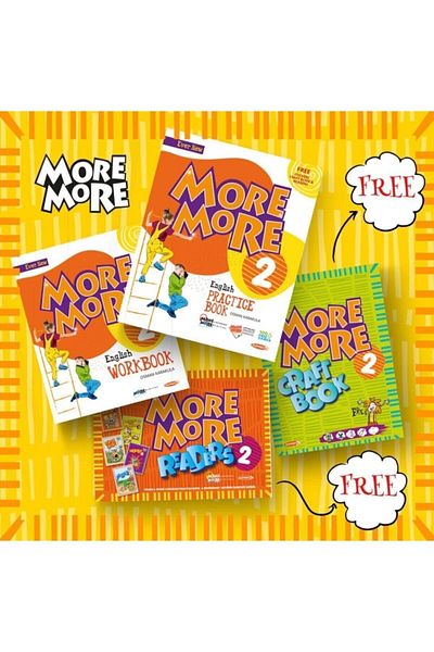 Kurmay Yayınları More And More 2Class 4 Set 2022