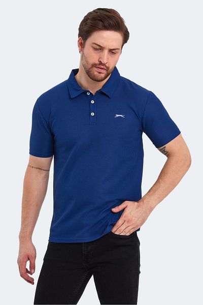 Slazenger SAUNDRA تي شيرت رجالي نيلي