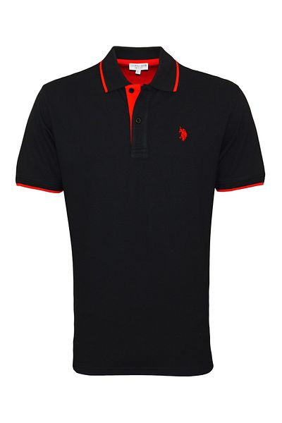 U.S. Polo Assn. Kurzarm-Poloshirt, modisches Hemd