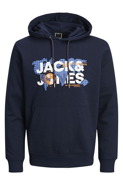 Jack & Jones Hoodie Dust Hoodie mit Känguru Tasche