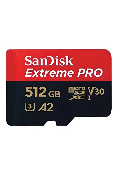 SanDisk Extreme Pro SDSQXCD-512G-GN6MA 200MB/s 512GB Micro SD Hafıza Kartı