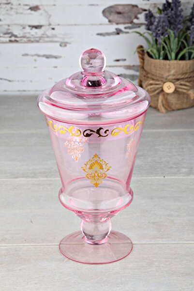 ACAR Lüxter Boyalı Lüx Varak İşlemeli Draje Fanus A-ATO-007899/12-P