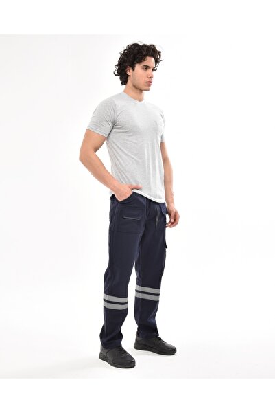 Çamdalı İş Elbiseleri Crew Neck Gray Short Sleeve Single Jersey Business T-Shirt - O Neck T-Shirt Crew Neck T-Shirt with Pocket