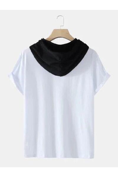 İmpavido T-SHIRT CALIFORNIA OVERSIZE ΜΕ ΚΟΥΚΟΥΛΑ