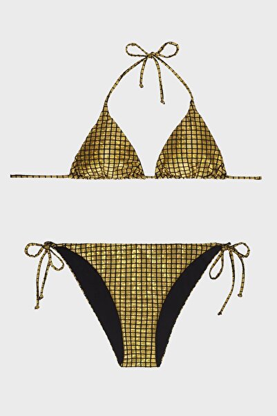 SLIPSTOP Paris Kolay Kuruyan Uv Korumalı Desenli Bikini BİKİNİ SB2343000306