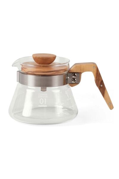 AROW Ahşap Saplı Cam Demlik 400 Ml