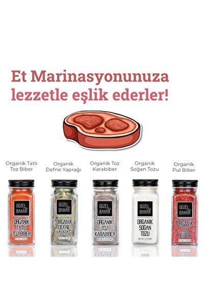 Güzel Ada Gıda Organik Toz Karabiber 60 Gr
