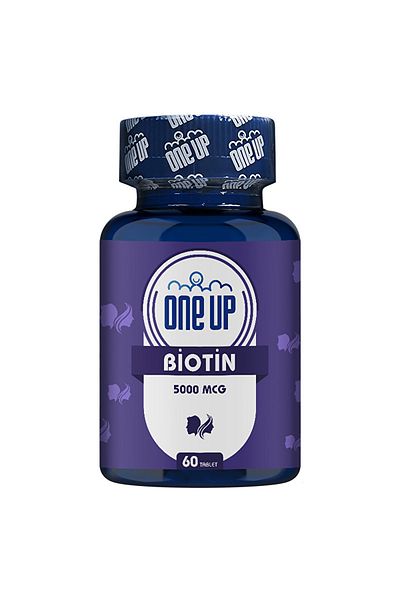 One Up Biotin 5000 Mcg 60 Tablets