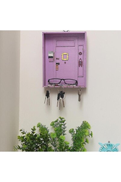 Bi'şeyler Sepeti Monica Friends Kapı Duvar Askısı Anahtarlık Figürü