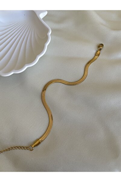 AksesuarROZA Steel Italian Scrunch Bracelet