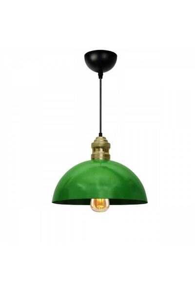 Art&Gift Kugel Metal Sarkıt Avize Mutfak Ofis Hol Yeşil