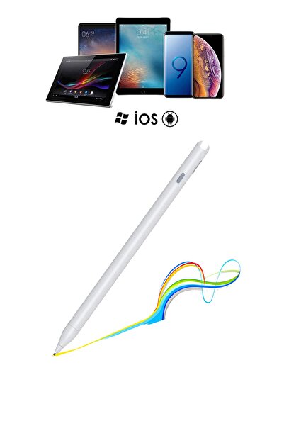 TECHNOMEN Iphone Ipad Android Tüm Cihazlar ile Uyumlu Hassas Yazı Çizim Kalem...