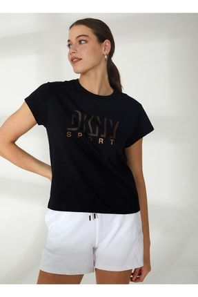 Dkny Jeans Bisiklet Yaka Duz Siyah Kad n T Shirt DP2T9147 Fiyat Yorumlar Trendyol