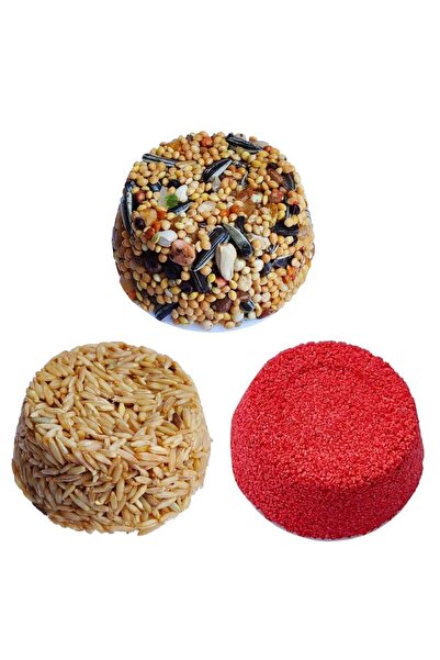 Biolive Kuşlar İçin Sağlık Seti Pareket Blok-Mineral Blok- Yulaf Blok