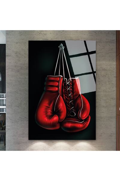 Zevahir Mobilya Dekorasyon Tabel de mănuși de box din sticlă irezistibilă