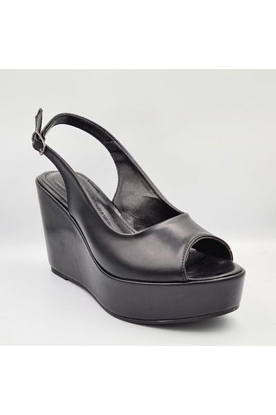 ESSTİİ Sandale cu cataramă laterală pentru femei Esstii 405 cu toc pană (9 cm) cu platformă (3 cm)