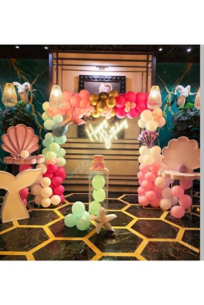 MFM Set de lanțuri de baloane din folie pentru ziua de naștere cu tematică si...