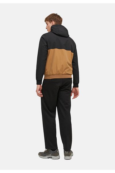 Jack & Jones Jacke Leichte Bomberjacke mit Kapuze, durchgehendem Reißverschluss und seitlichen Paspeltaschen