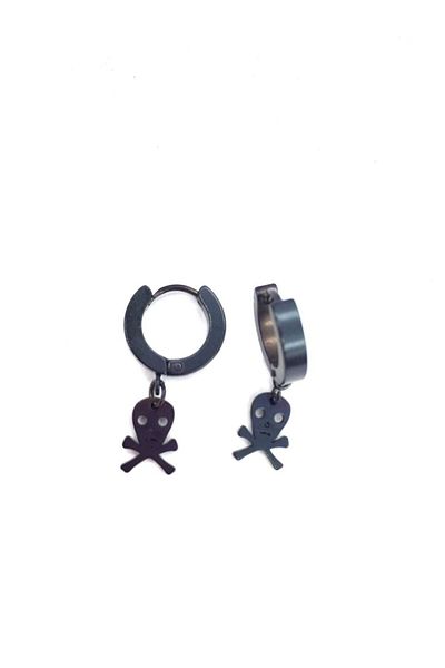 oldskoolbutik Little Danger Steel Earring Set