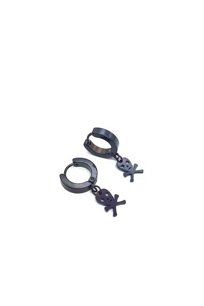 oldskoolbutik Little Danger Steel Earring Set