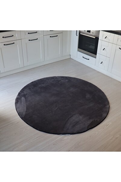 Just Arte Antrasit Bambu Dokuma Taban Mutfak Halısı Makinada Yıkanabilir Kili...