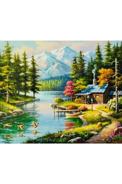 Genel Markalar Hı Stone 5d Elmas Boncuk Taş Işleme Mozaik Goblen Kit 50x40cm Gc84280