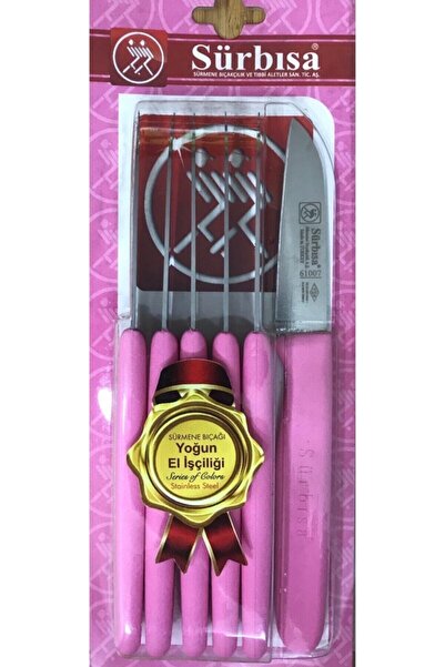 Sürbisa 61007 6lımeyve Bıcak Seti Pembe