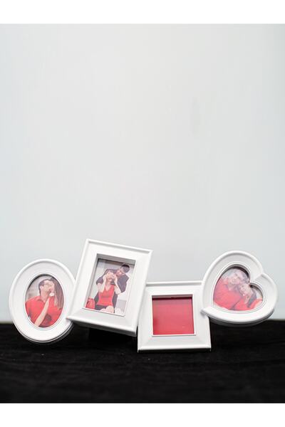 Photo Garage FOTOĞRAF ÇERÇEVESİ DEKORATİF MASAÜSTÜ 4 LÜ ÇERÇEVE