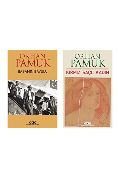 Yapı Kredi Yayınları orhan pamuk babamın bavulu - kırmızı saçlı kadın