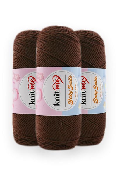 knitme BABY SMILE 100 gr 3 Συσκευασία Amigurumu Punch Baby Πλεκτό Κλωστή Taka Yarn (72)