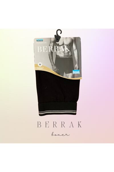 Berrak 1097 Μαύροι άντρες ελαστικό ύφασμα Μπόξερ