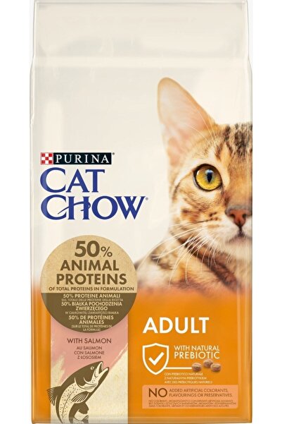Cat Chow Adult Tuna Somon Yetişkin Kedi Maması 15 kg