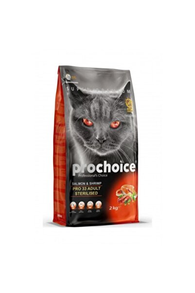 ProChoice Prochoice Cat Pro 33 Somon Ve Karidesli Kedi Maması 2 Kg Özel Paket