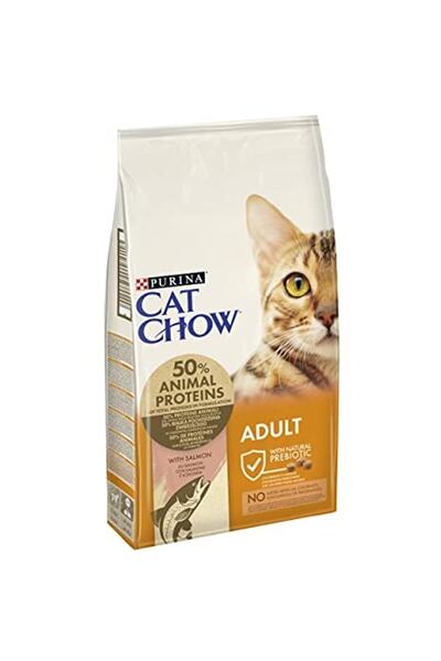 Cat Chow Purına Adult Somonlu Yetişkin Kedi Maması 15 Kg