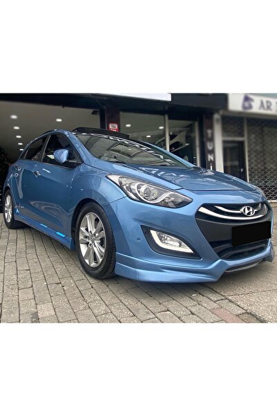 Genel Markalar Hyundai i30 2012-2017 Uyumlu  Boyasız Plastik Custom Ön Ek