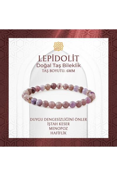 Saff Doğal Taş سوار ليبيدوليت 6 ملم من الحجر الطبيعي