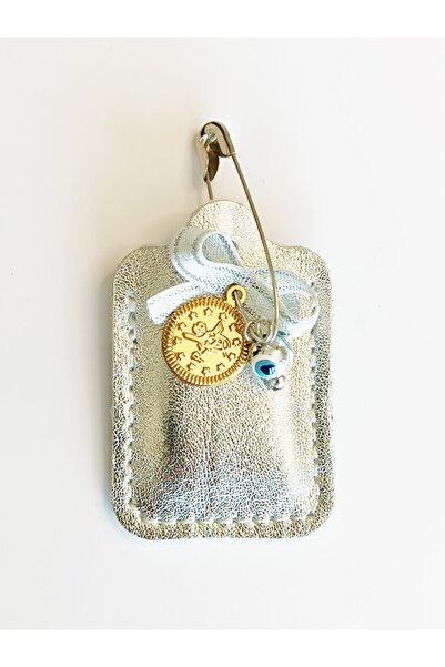 ViP GiFT BEBEK CEVŞENİ DUALI KOLYE MUSKA HAKİKİ DERİ KÜÇÜK DÖRTGEN