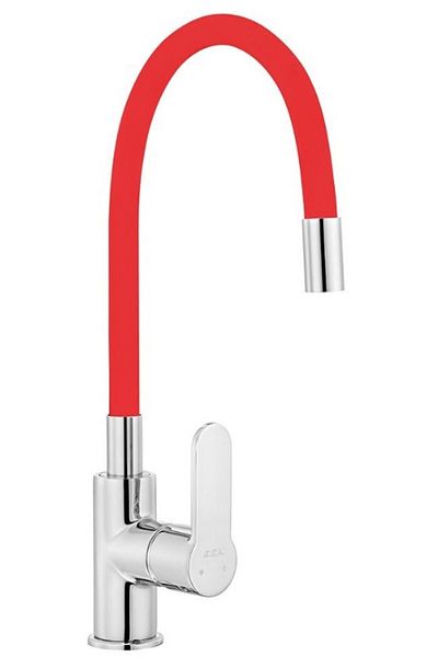 Eca Nita Flexible Tip Kitchen Sink Faucet Red Color102118112