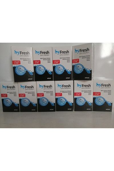 Hyfresh Hy Fresh 60 ml Lens Solution 10 Pieces