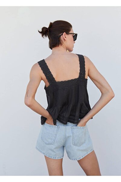MANGO Woman Dekoratif işlemeli üst