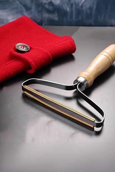 Riddex Ahşap Saplı Demir Elbise Tiftik Ve Tüy Toplama Aleti Kıyafet Ve Evcil ...