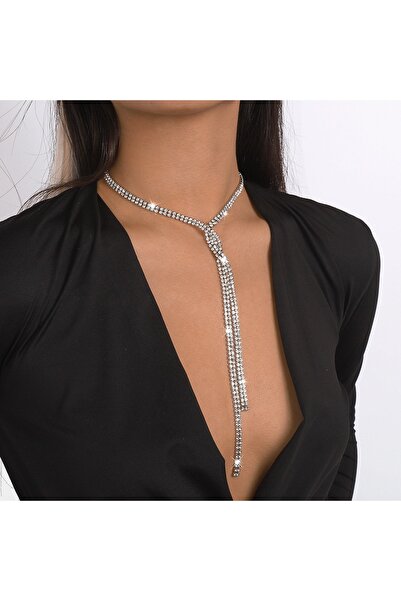 muptejewelry Mupten Double Row Zircon Stone Special Design Necklace