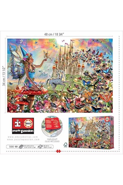 EDUCA 500 Hadas Y Marıposas Fsc(R)