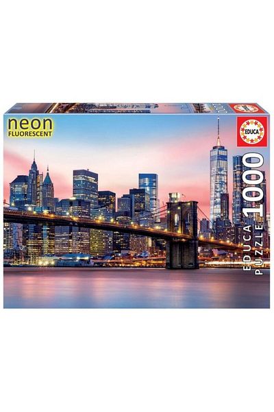 EDUCA 1000 Puente De Brooklyn Neon F