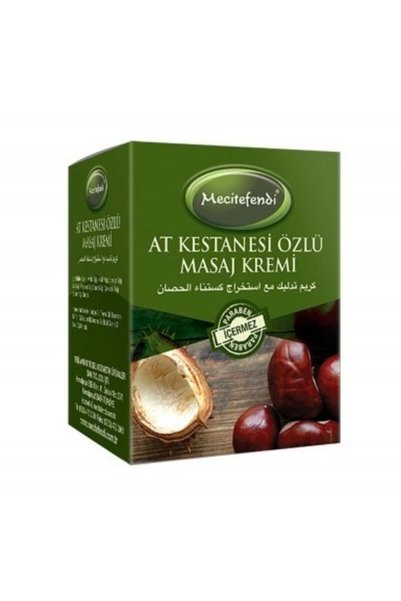 Mecitefendi Horse Chestnut Cream for Varicose Veins and Muscle Aches Does Not Contain Ingredients Without Ingredients and Natural Protector